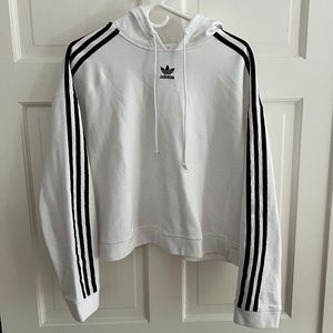 Womens Adidas Cropped hoodie size Large